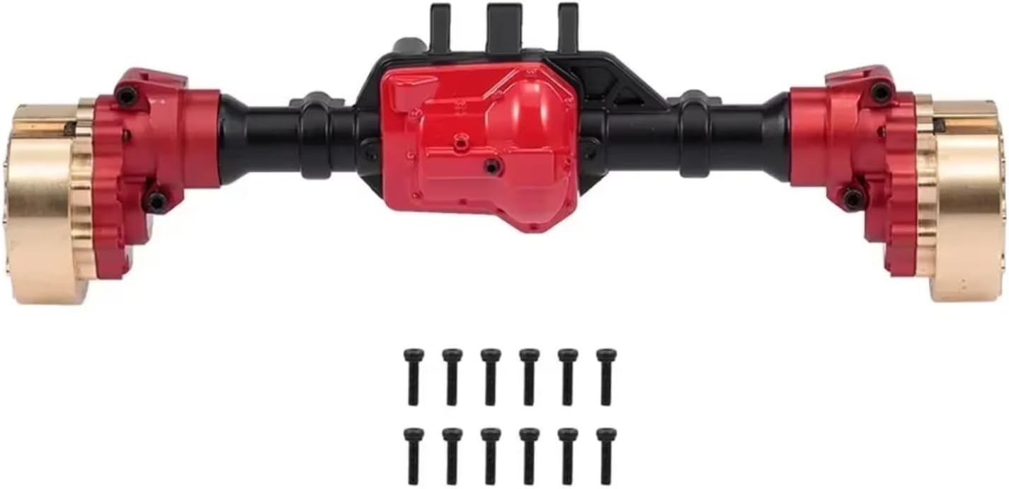Compatible with Trxs for TRX-4 1/10 RC Crawler Car Upgrade Accessories Parts Metal Front Rear Bridge Axle Shaft RC Assortment