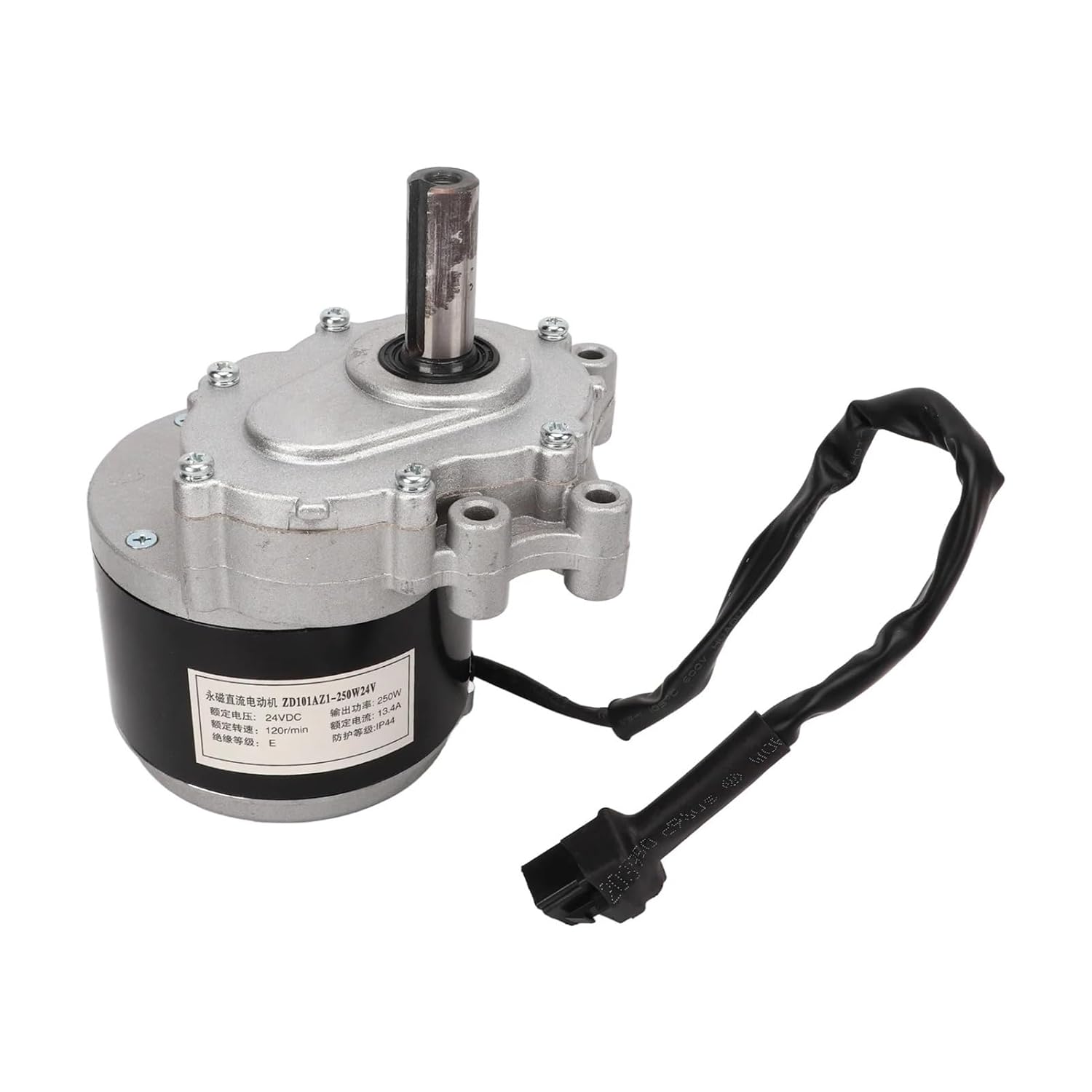 250W 24V Wheelchair Motor DC Brushed High Torsion Gear for Electric