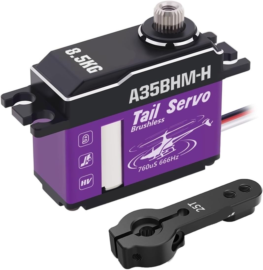 Programmable A35BHL-H A35BHM-H 16KG 18.5KG Fast High Voltage Brushless Servo Motor Suitable for 380-500 Size(A35BHM-H Tail Set1)