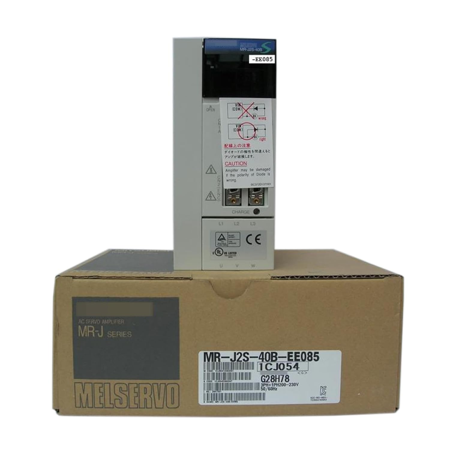 MR-J2S-40B-EE085 Servo Amplifier MRJ2S40BEE085 New in Box with Warranty