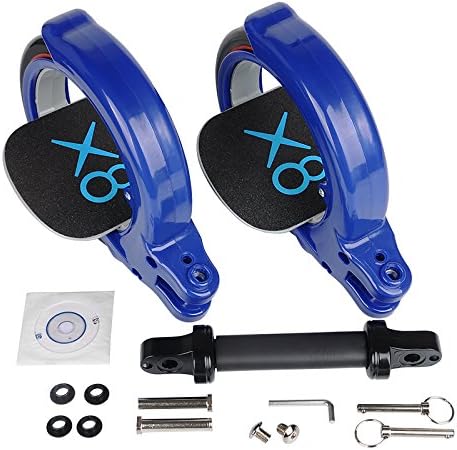 Biligo Cool Sport Workshop Skatecycle Hubless 2-Wheels Skateboard (bule)