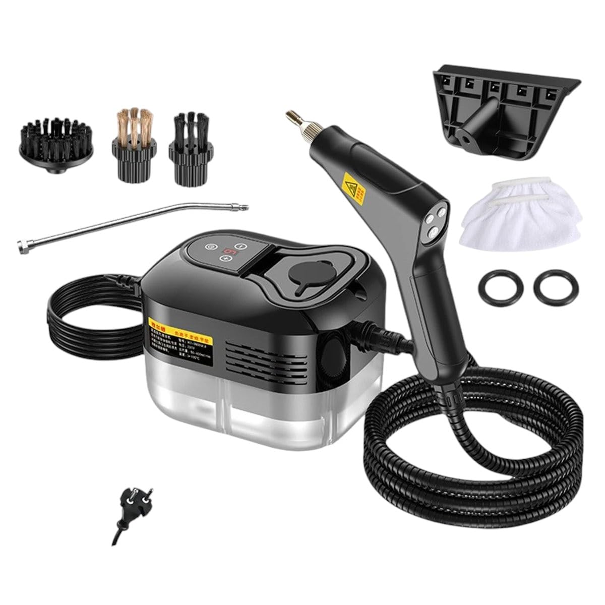 Black EU Plug|Other|Handheld High Pressure Temperature Household Steam Cleaner for Air Conditioner Kitchen Car Furniture Portable New 2025 Reliable Electronic Component