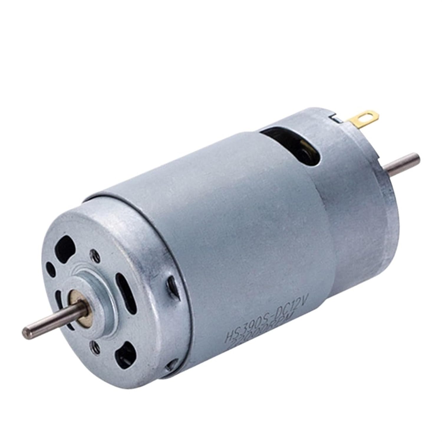 390 DC Motor 12V 22000RPM High Speed Mini Motors Large Torque Brush Motor for DIY Toys Small Appliances Air Pump Electric Drill
