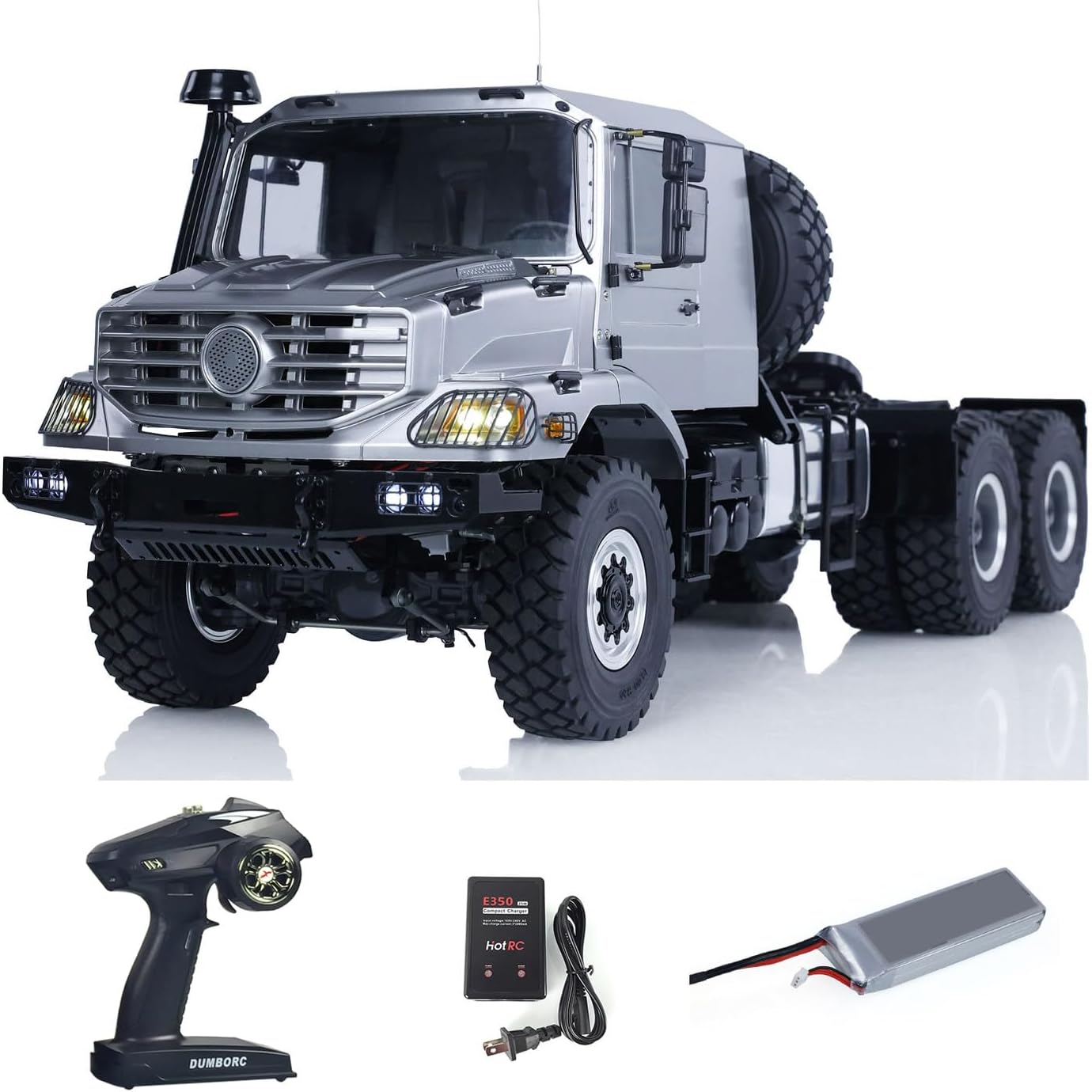 TOUCAN RC HOBBY US in Stock 1/14 6x6 RC Off-Road Tractor Truck Remote Control Car Differential Axles for Adult