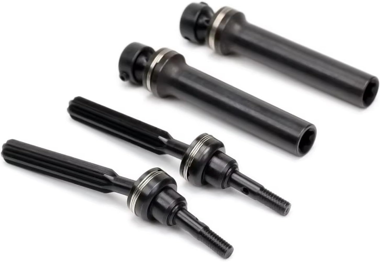 RC Car Drive Shafts for Traxxas 1/16 for Mini for E-Revo for VXL 71076 for Summit 72054 for Slash 7151 7151X 7251 7250R Front Rear Driveshaft Center Drive Shafts RC Car Parts(Set)