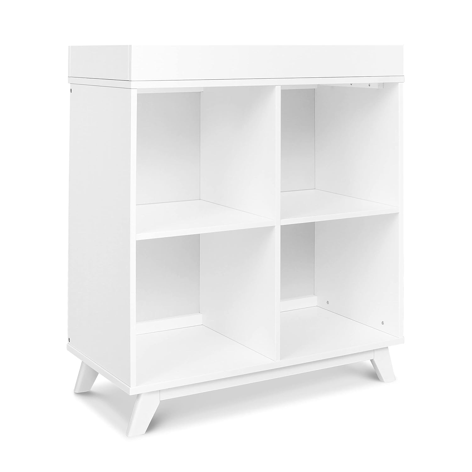 Davinci Otto Convertible Changing Table and Cubby Bookcase in White