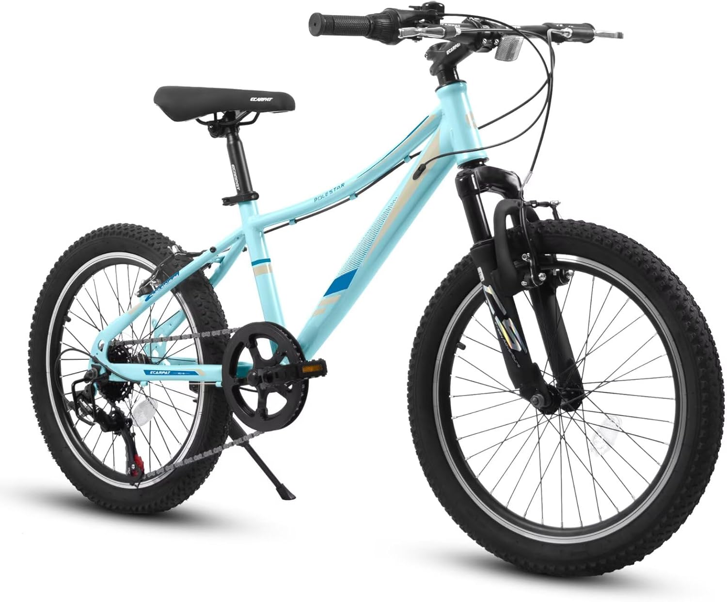 Kids Bike, 20 inch Children's Bicycle for Boys Girls Ages 6-12 Years Old, 7 - Speed, V-Brakes, Mountain Tire, Boys and Girls Bike for Outdoor Adventure