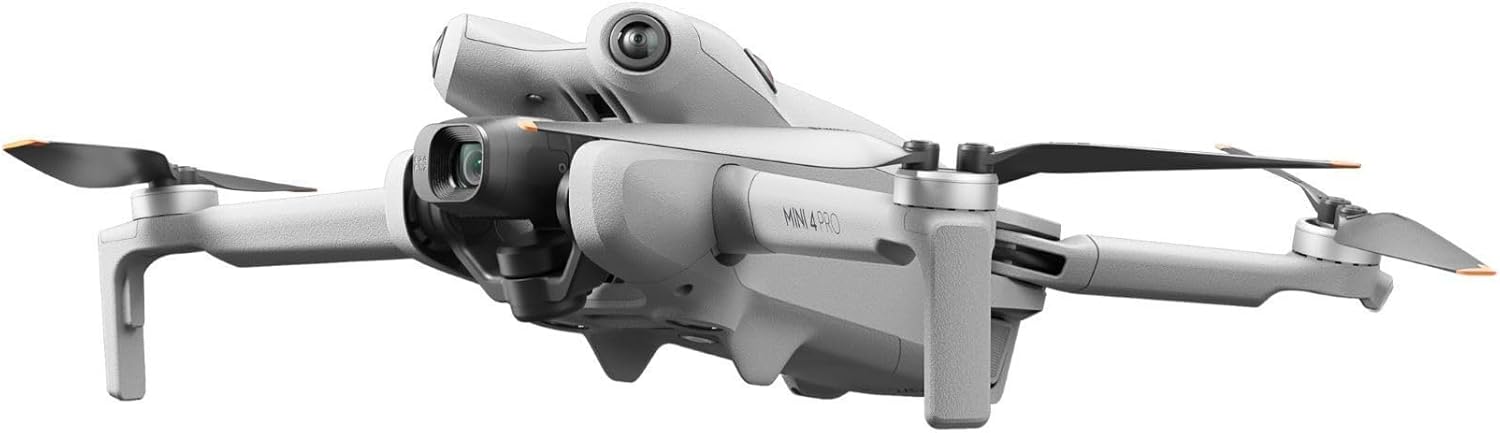 DJI Mini 4 Pro Quadcopter Drone with DJI RC 2 Controller - 4K Ultra HD Video Capture - Compact and Portable - Intelligent Flight Modes for Aerial Enthusiasts Bundle with 128GB Memory Card (2 Items)