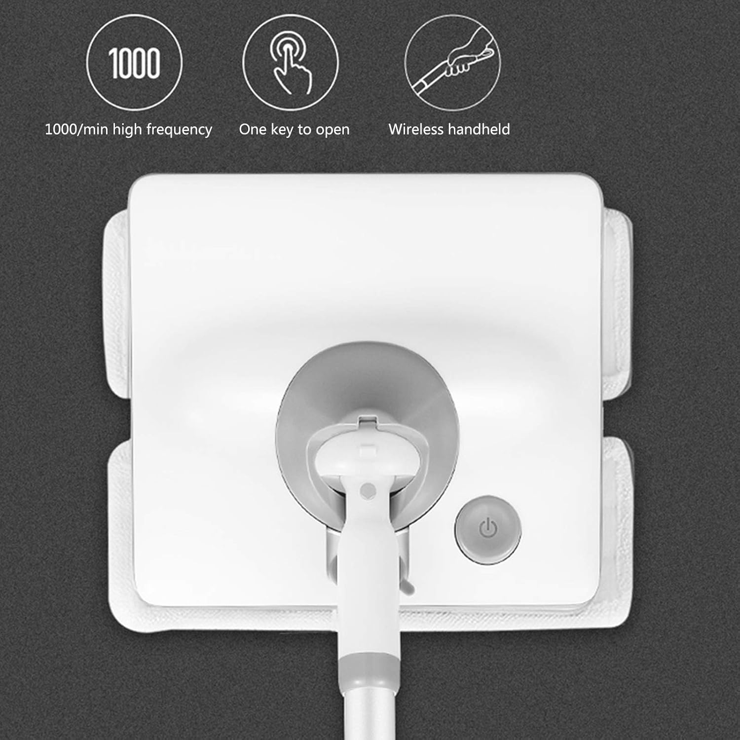 Multifunctional Steam Mop Home Wireless Electric Mop Mopping Machine Cleaning Mopping Machine Convenient Detachable Handheld Steam Cleaner White