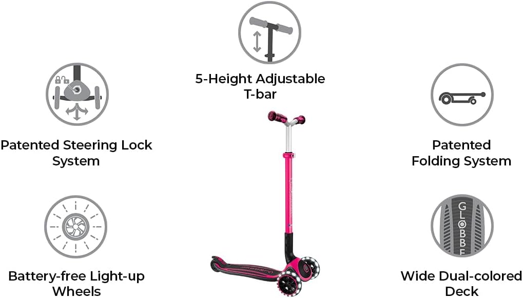 Globber Ace Lights Scooter