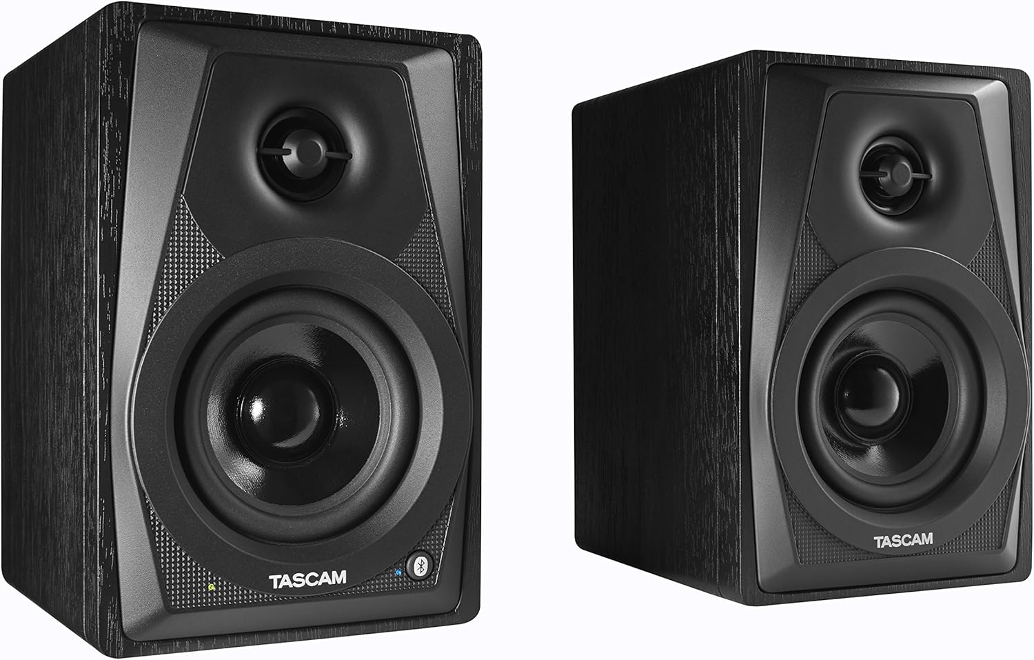 Tascam VL-S3BT 2-Way Powered Desktop Monitor Speakers With Bluetooth Wireless