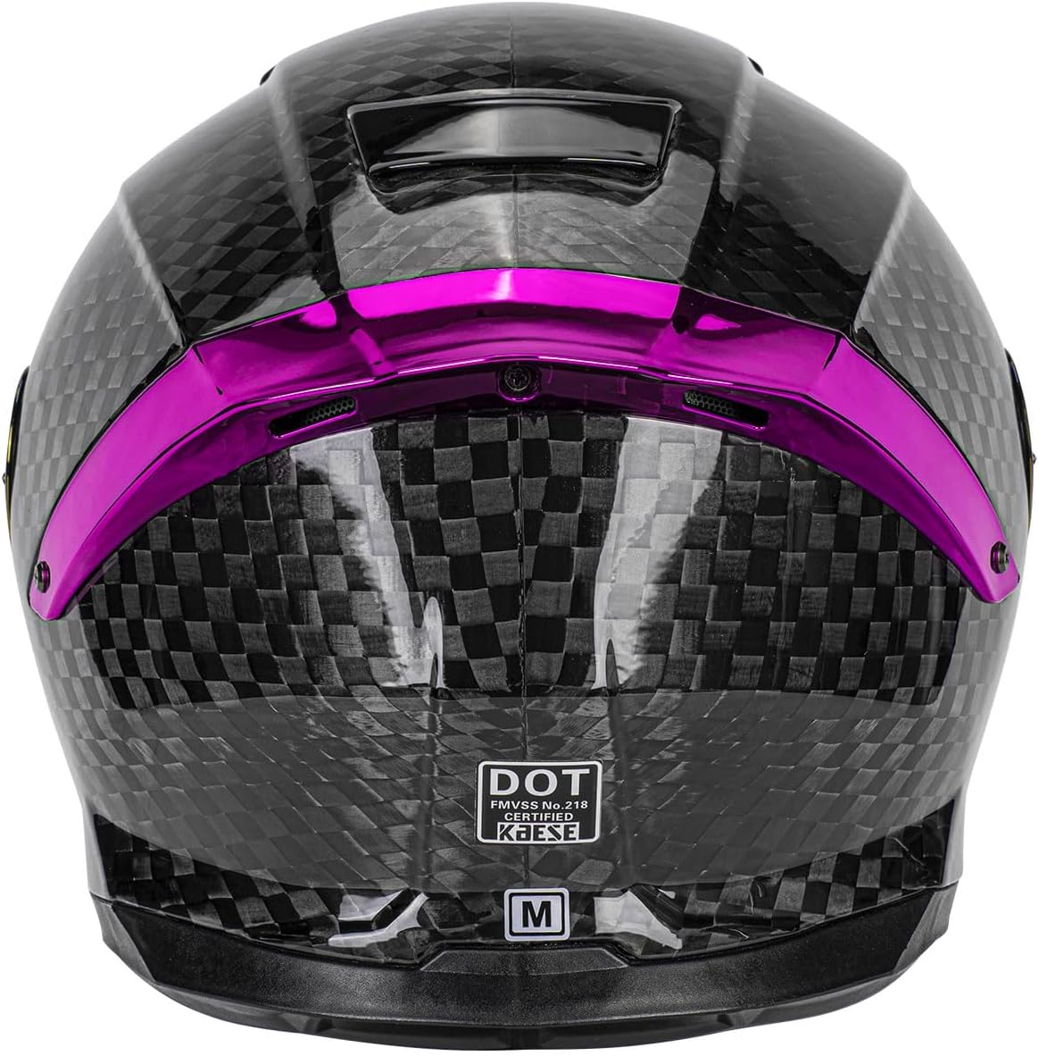 Kaese DOT Certified Carbon Fiber Full Face Motorcycle Helmets