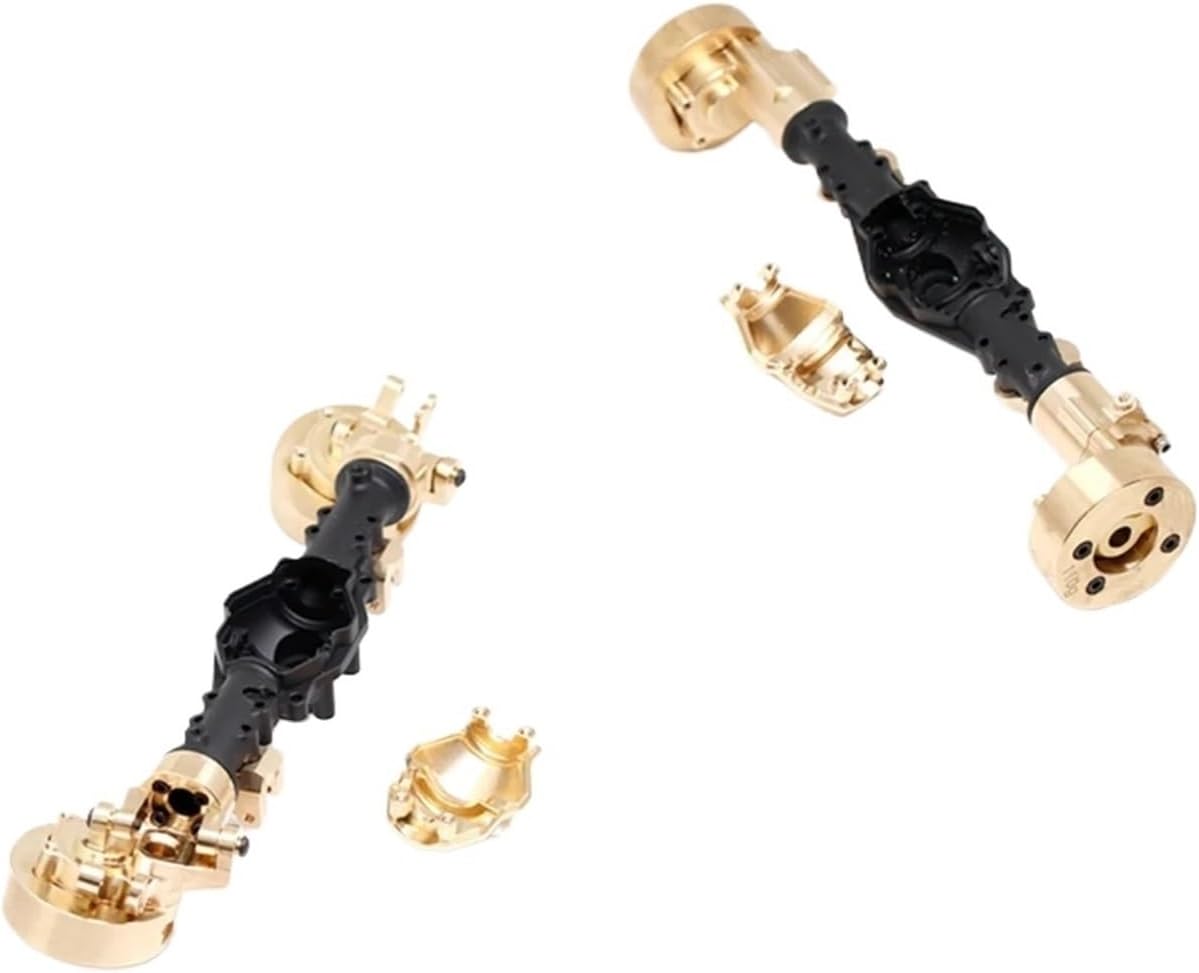 RC Car Upgrade Parts for YiKong YK4082 YK4083 for Absima for Yucatan CR1.8 1/8 RC Crawler Car Front and Rear Portal Axle Housing Upgrade Parts