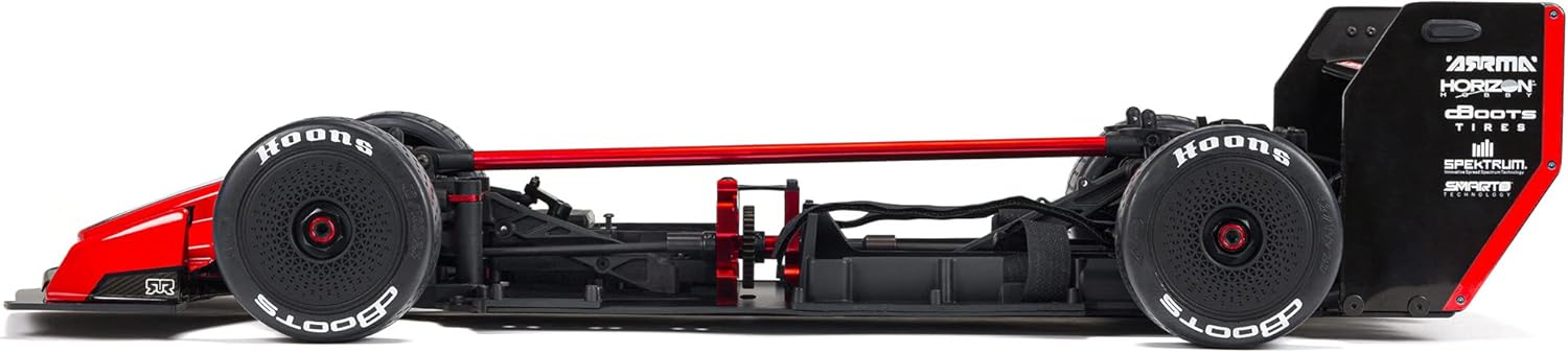 ARRMA RC Car 1/7 Limitless V2 Speed Bash Roller (Requires Additional Products to Run), Clear, ARA7116V2