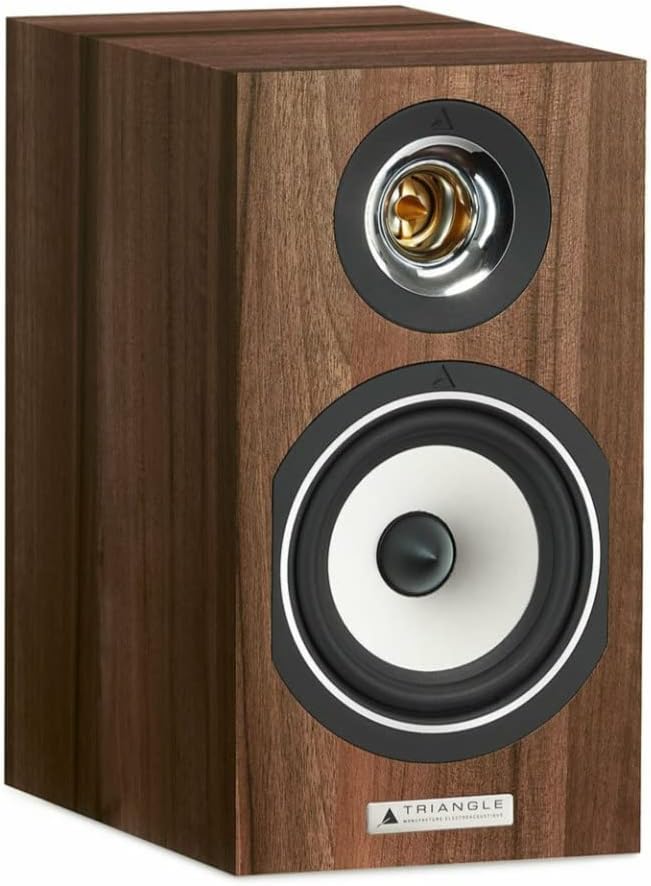 triangle Triangle Esprit Titus Ez HiFi Bookshelf Speakers Chestnut, Pair
