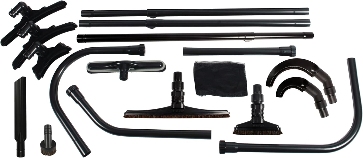 Cen-Tec Systems 93125 High Reach Vacuum Attachment Kit, Black