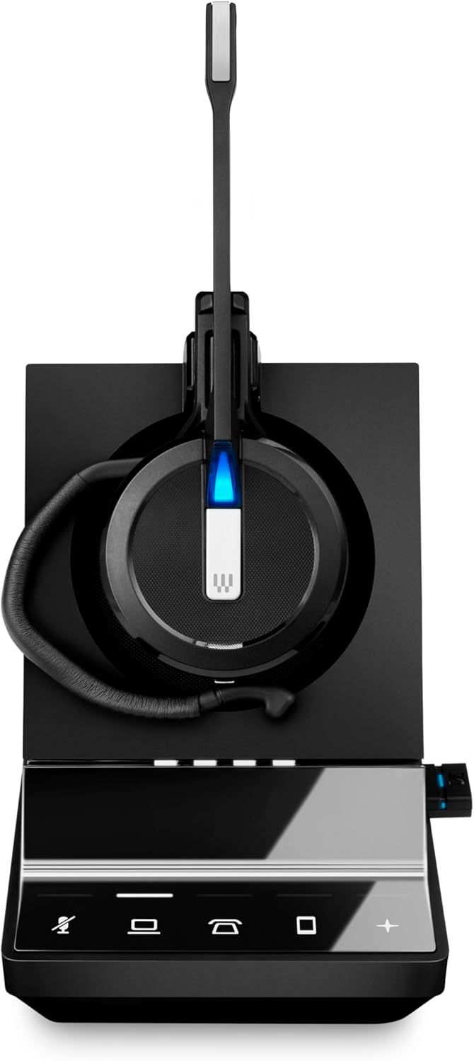 Sennheiser SDW 5016 In-Ear Headphones, Minerve, Black - Headphones (Medium, Communication, 1.0 Channel, Monophon, Ear Hook, Bandeau, Minerve, Black, Wireless)