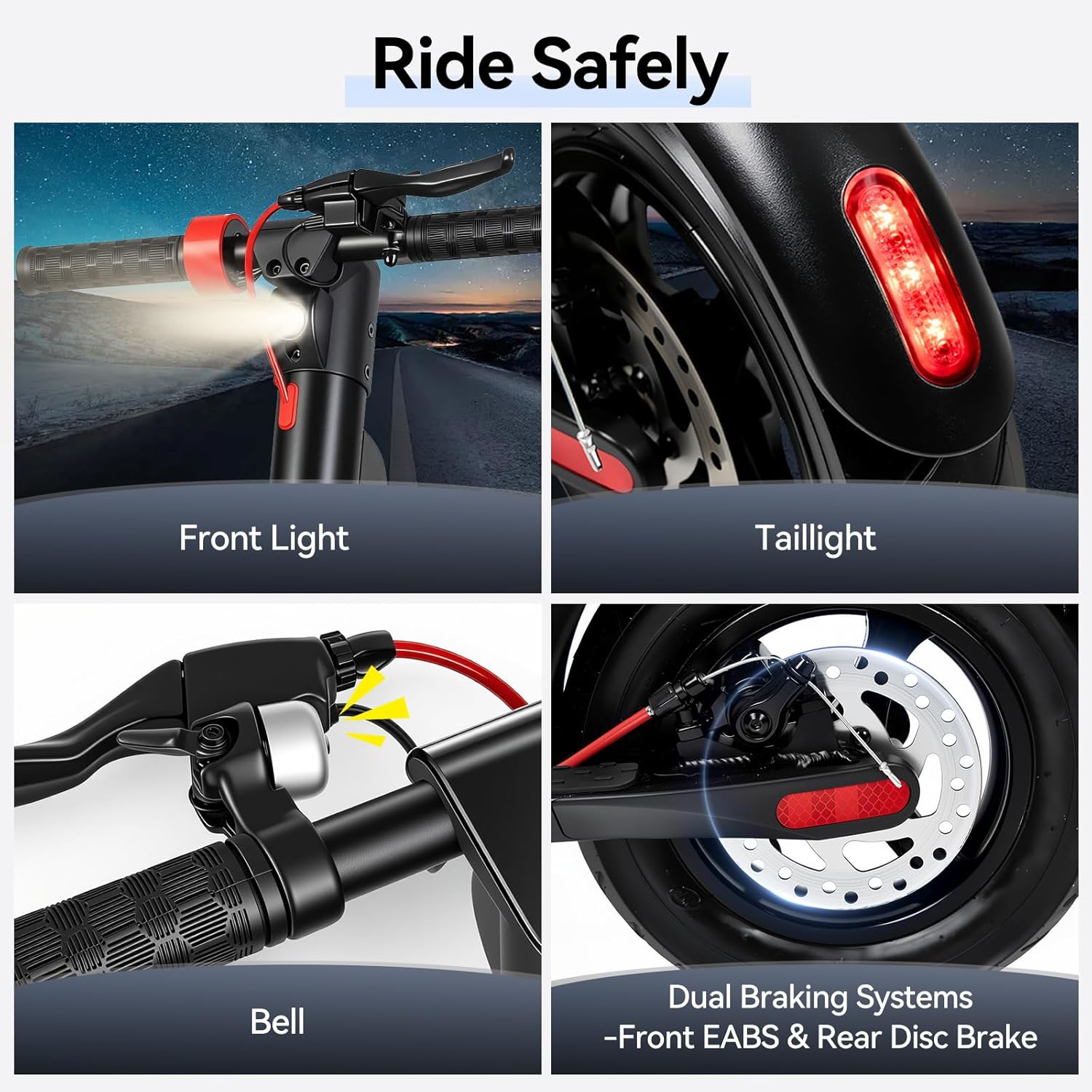 Electric Scooter Adults with Removable Battery, 20 Mph Max Speed E Scooter for Adults Powerful Motor, 28 Miles Long Range Foldable Escooter, 10’’ Pneumatic Tires, Dual Brake, App, X8 Scooter