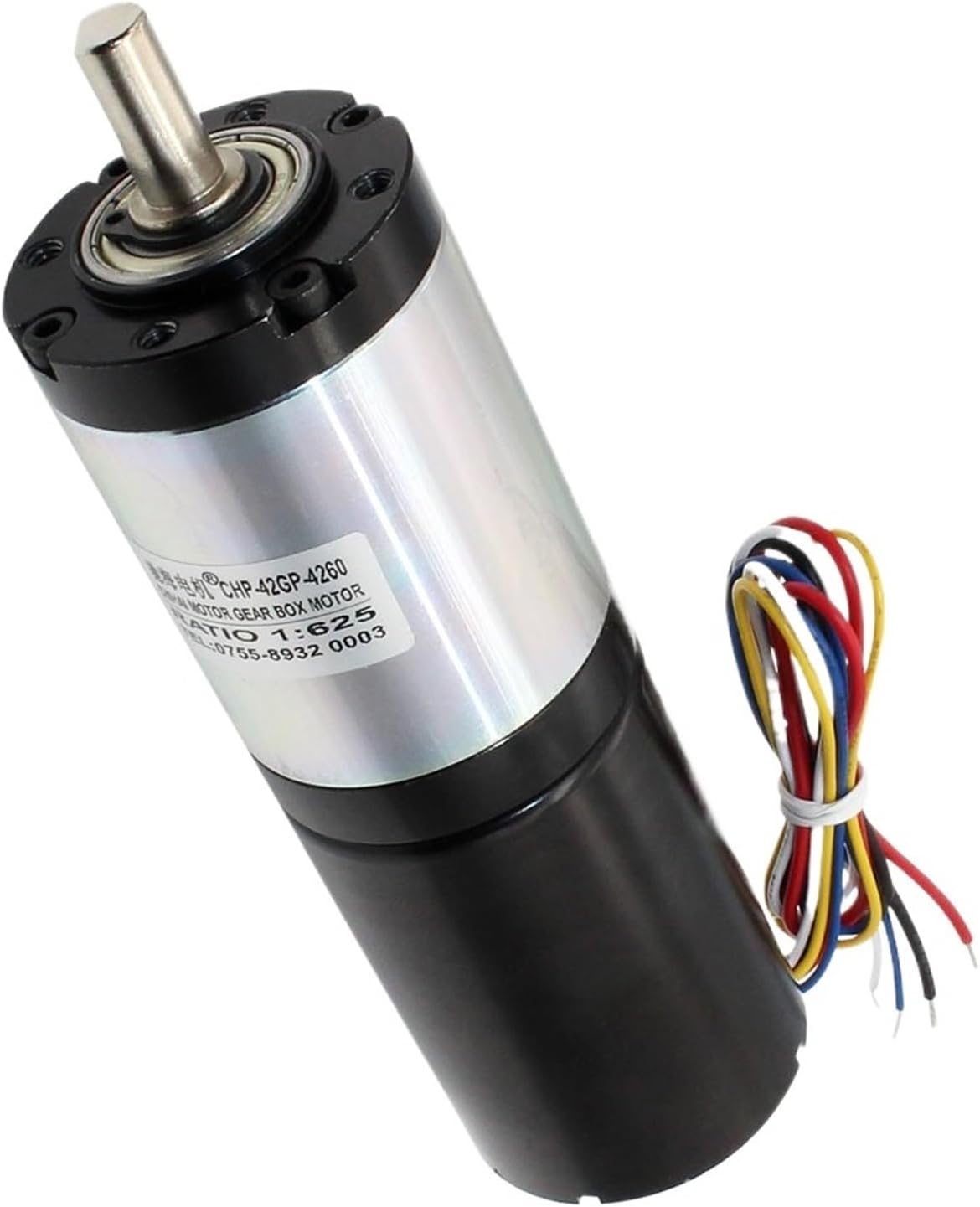 42mm DC Gear Motor 12V 24V Brushless Motor 4260 High Torque 50kg.cm Adjustable Speed Electric Motor(DC12V Ratio 625)