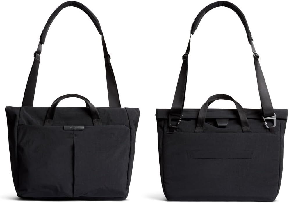 Bellroy Tokyo Messenger Bag (16” laptop bag, professional commuter briefcase) - Raven