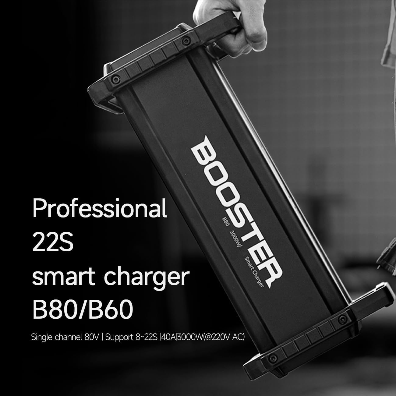 ISDT B80 Professional 22S Smart Lipo Charger,AC 3000W Charge and 200W Discharge Cycle Balance Charger,Fast Charger for Life,LiPo,LiHv,ULiHv Batteries