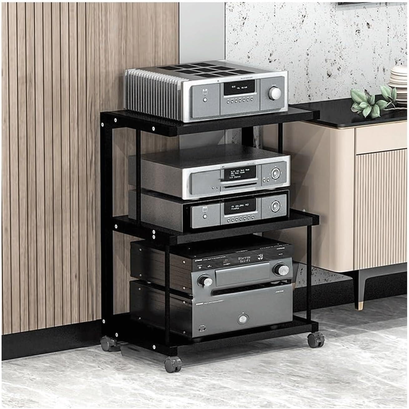 3/4 Tier HiFi Shelf