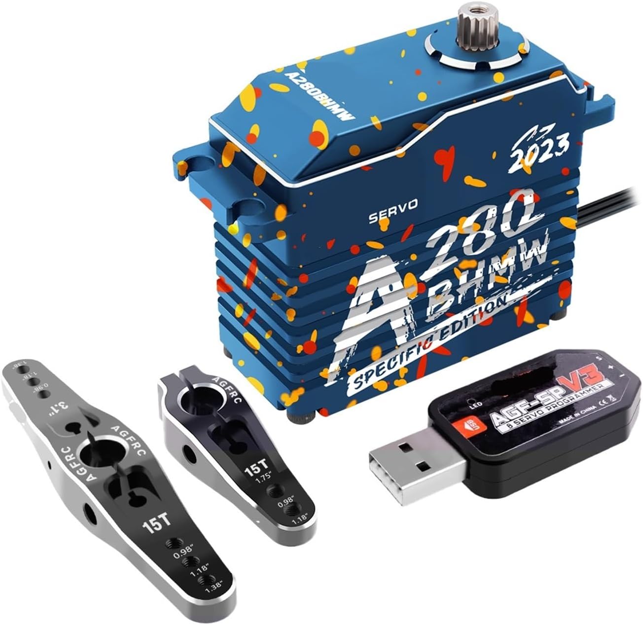 A280BH 78KG High Torque Waterproof Brushless Motor for 1/5 Scale Servo(Combo Set)