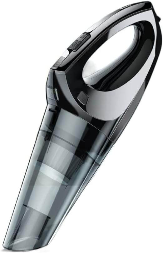 XARONF Hand Vacuum Cordless Rechargeable, 5500PA High Power Hand Held Vacuuming Cordless, Handheld Vacuum Cordless Cleaner Vacuum Cordless with LED for Home&Pet Hair