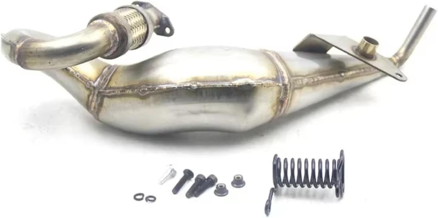 RC Car Parts Compatible With Losi 5ive-t For Rovan LT For King Motor X2 QL FID For RACING 1/5 RC Car Upgrade Parts Metal Exhaust Pipe Kit