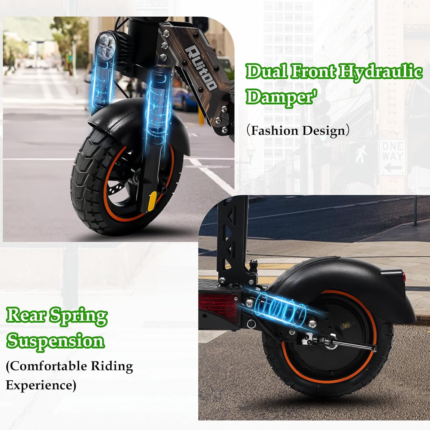 Electric Scooter for Adults, 5600W/1500W/1200W/800W Motor Fast Electric Scooter, 46/40/35 MPH Top Speed, 27Ah/20.8Ah/15.6Ah Battery, 10/11