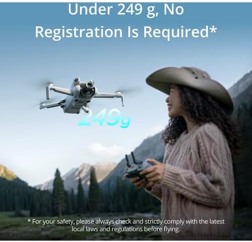 DJI Mini 4 Pro Drone Fly More Combo with RC 2 Controller | 4K HDR Camera Omnidirectional Obstacle Sensing | 36-Min Flight Time (CP.MA.00000813.01) + BackPack + Landing Pad + 64GB Card + More