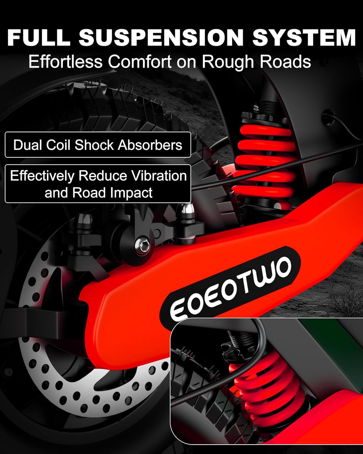 Electric Scooter Adults, 1200W/2400W, Up to 31MPH/40MPH, 25/45Miles Fast E-Scooter with 11