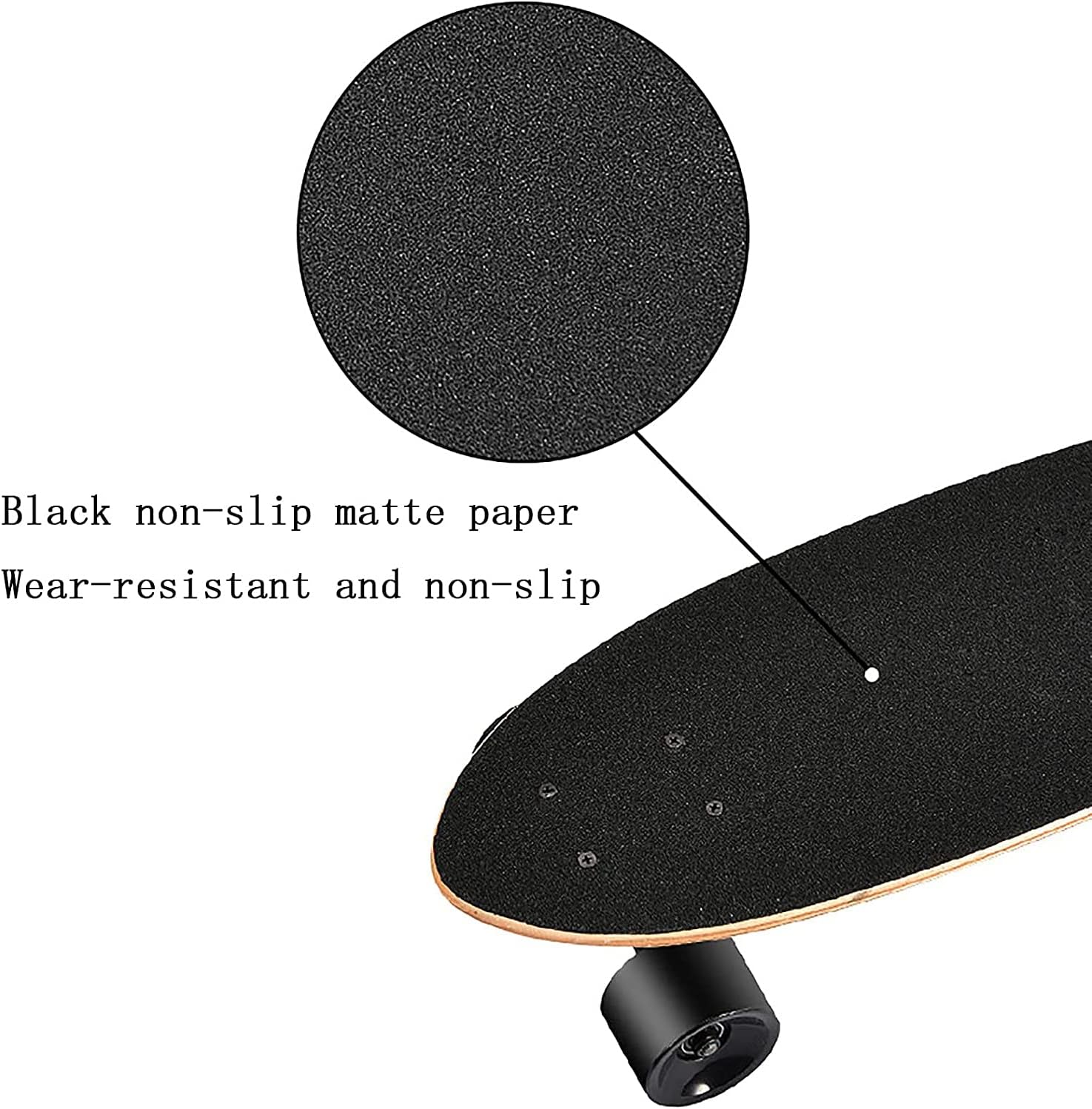 Four Wheel Skateboard Double Kick Maple Deck concave Cruiser Skateboard Complete Skateboard Suitable for Adults Teenagers and Children