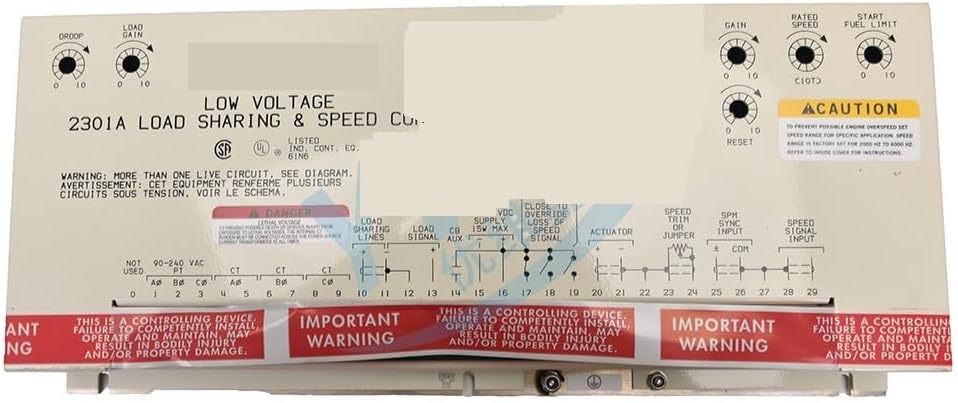 Diesel Genset Speed Controller 2301A 9905-026 Set Governor with Parallel Function 2301A 9905-026
