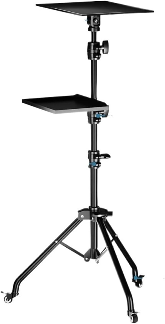 Portable Projector Floor Stand Adjustable Height Projector Tripod(145CM)