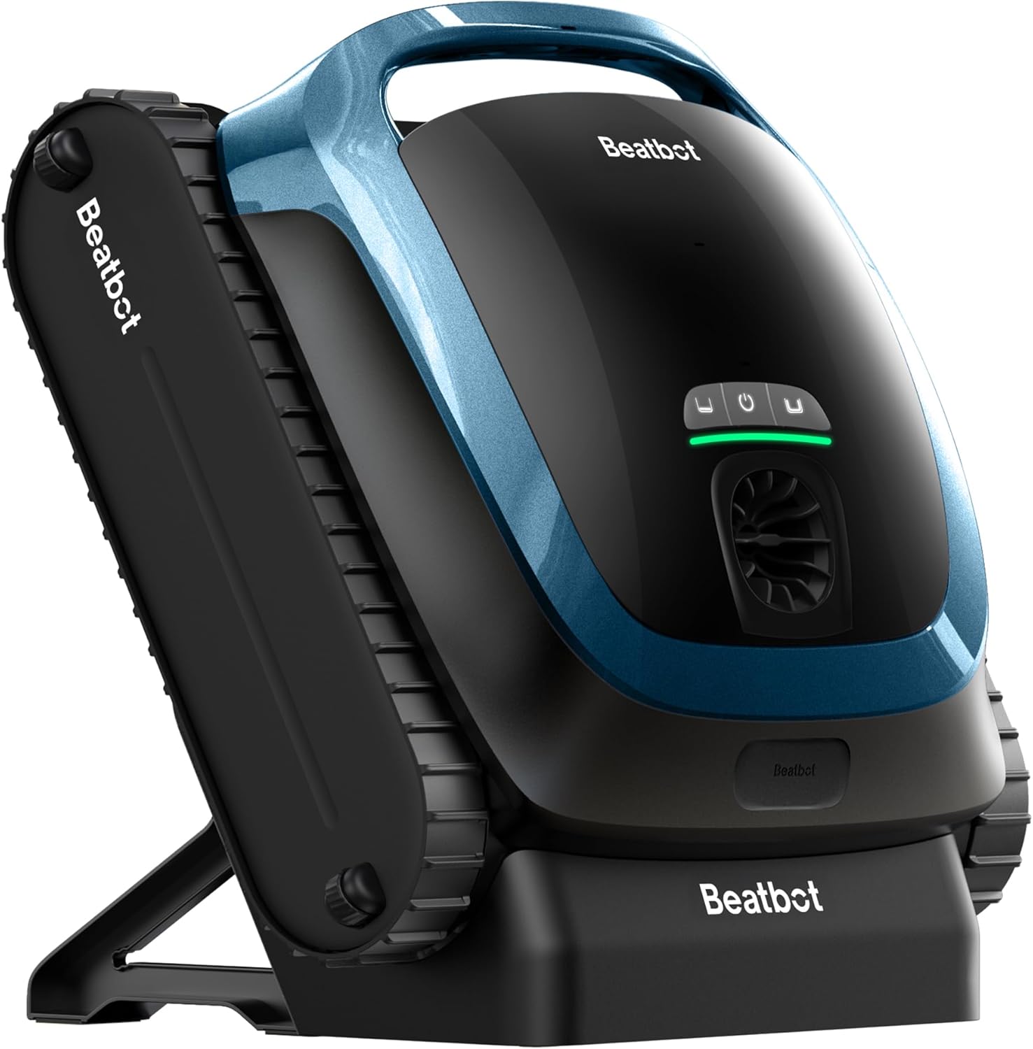 Beatbot AquaSense 2 Cordless Robotic Pool Vacuum Cleaner, Smart Surface Parking, Double-Pass Waterline Scrubbing, Cleans Floor, Walls, and Waterline, Above & In-Ground Pools up to 3,230 sq.ft - Blue