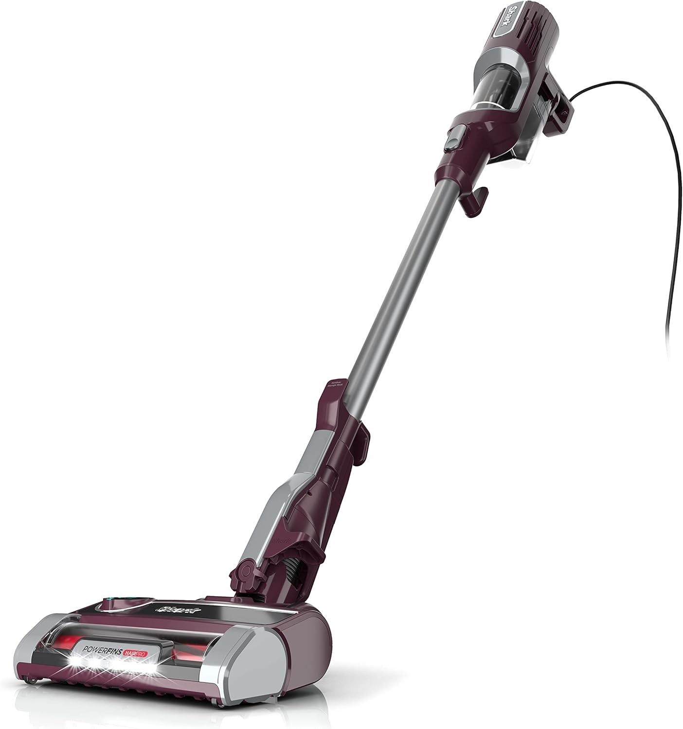 Shark HZ702 Ultralight PetPro Corded Stick Vacuum with PowerFins HairPro Odor Neutralizer Technology, Wine Purple