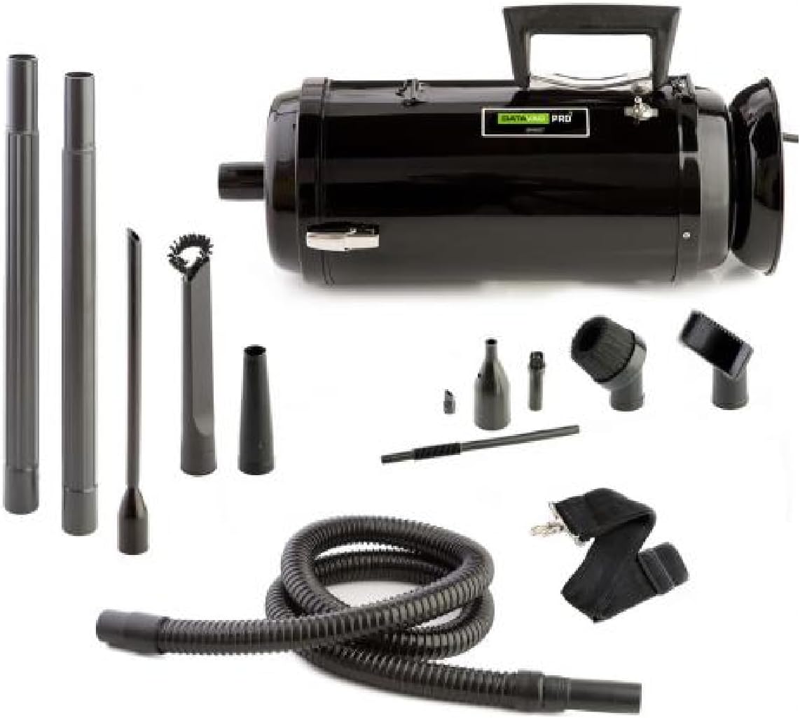 METROVAC DataVac Pro Series 2 MDV-2TA 780W, Vacuum/Blower with Single Speed, Handheld Vacuum Cleaner with Filter, Disposable Bag & Permanent Cloth Bag