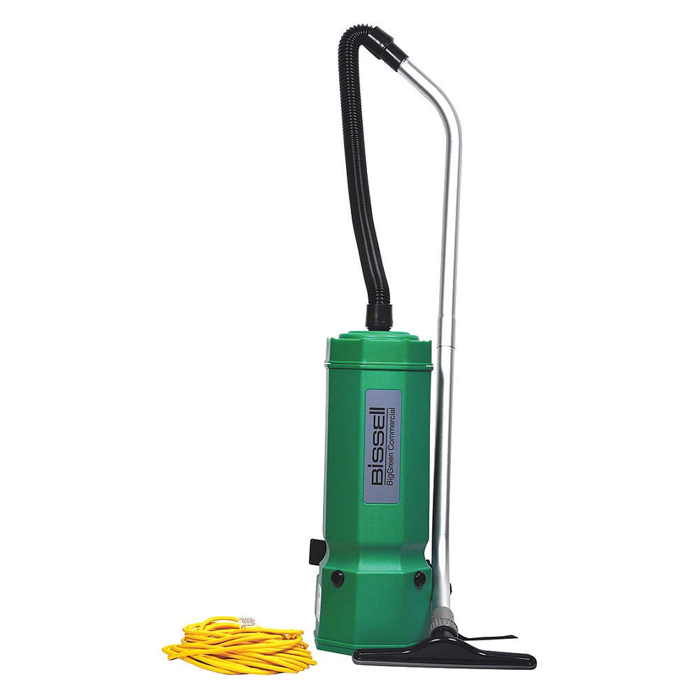 Bissell BigGreen Commercial BG1001 High Filtration Backpack Vacuum, 1375W, 25.5