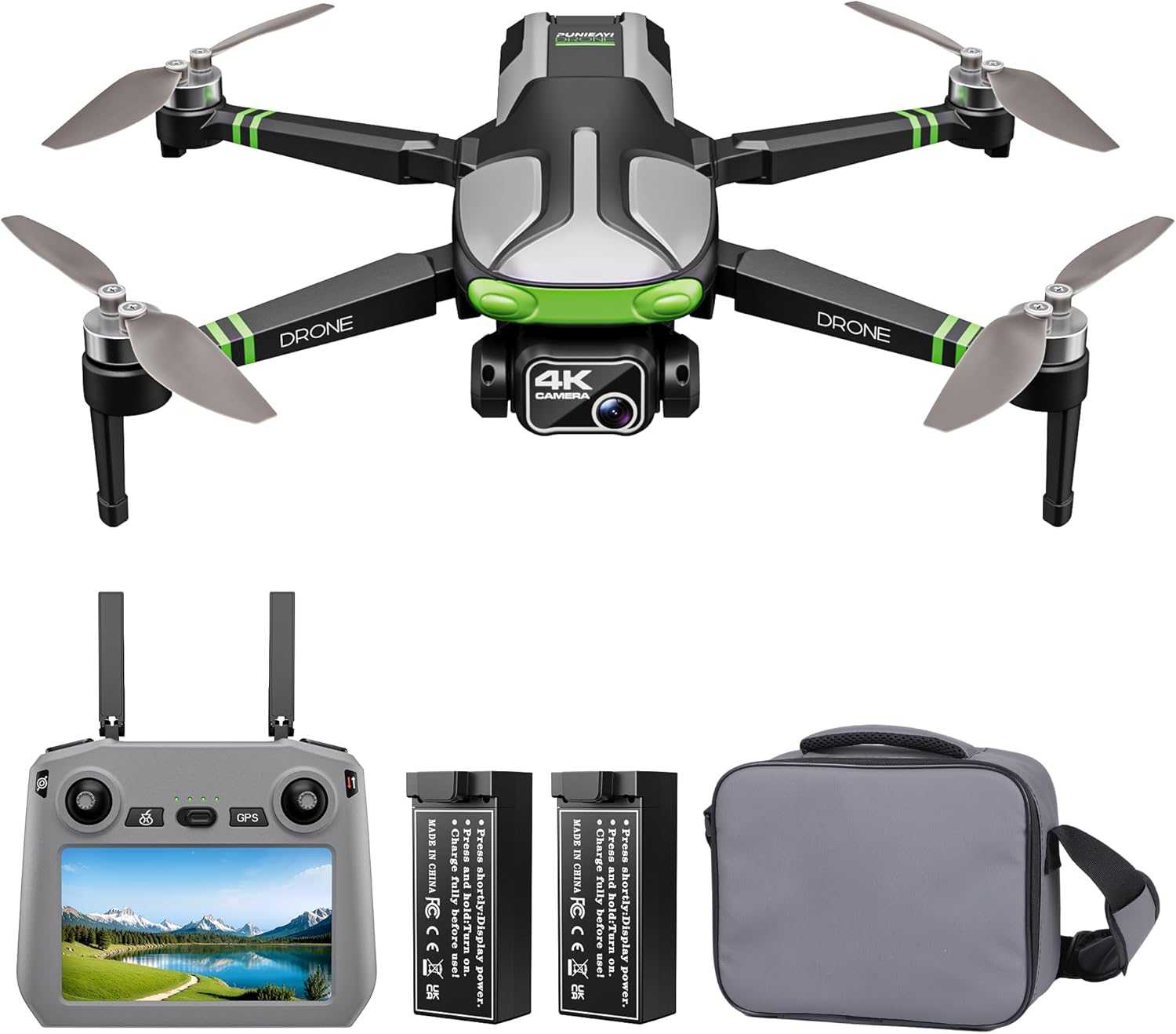 GPS Drones with Camera for Adults 4K, 100-Min Flight Time, 5.7
