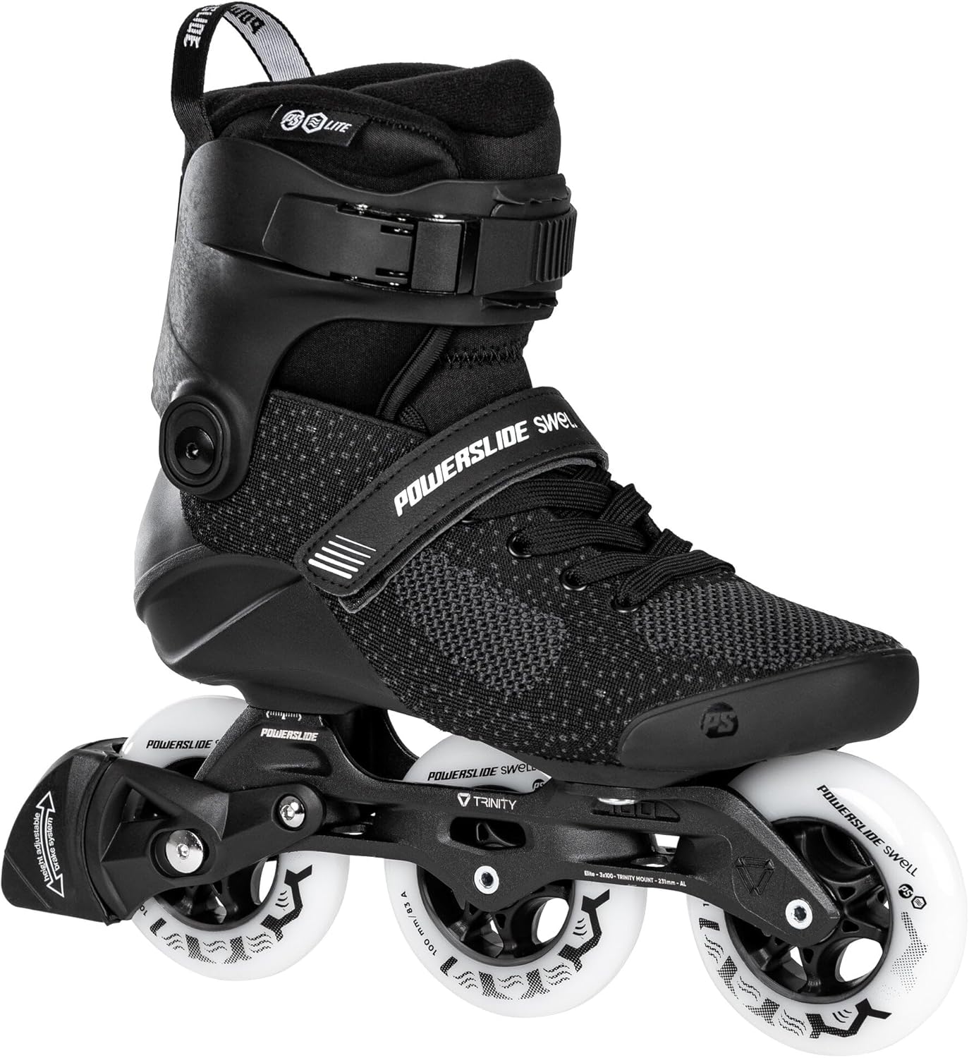 PS Swell Lite 100 Skates Black 10.5-11.0 (44-45)