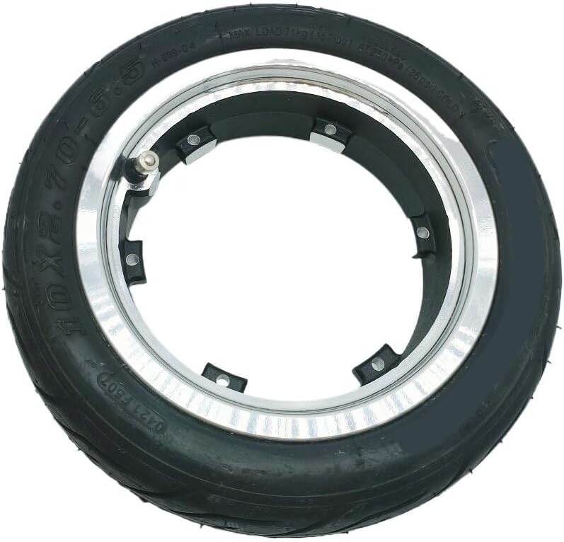 Motorized Scooter 10 Inch Hub Tubeless Tire for Dualtron III DT3 Electric Scooter 10x2.70-6.5 tire with Wheel hub Replacement Accessories Motorized Scooter