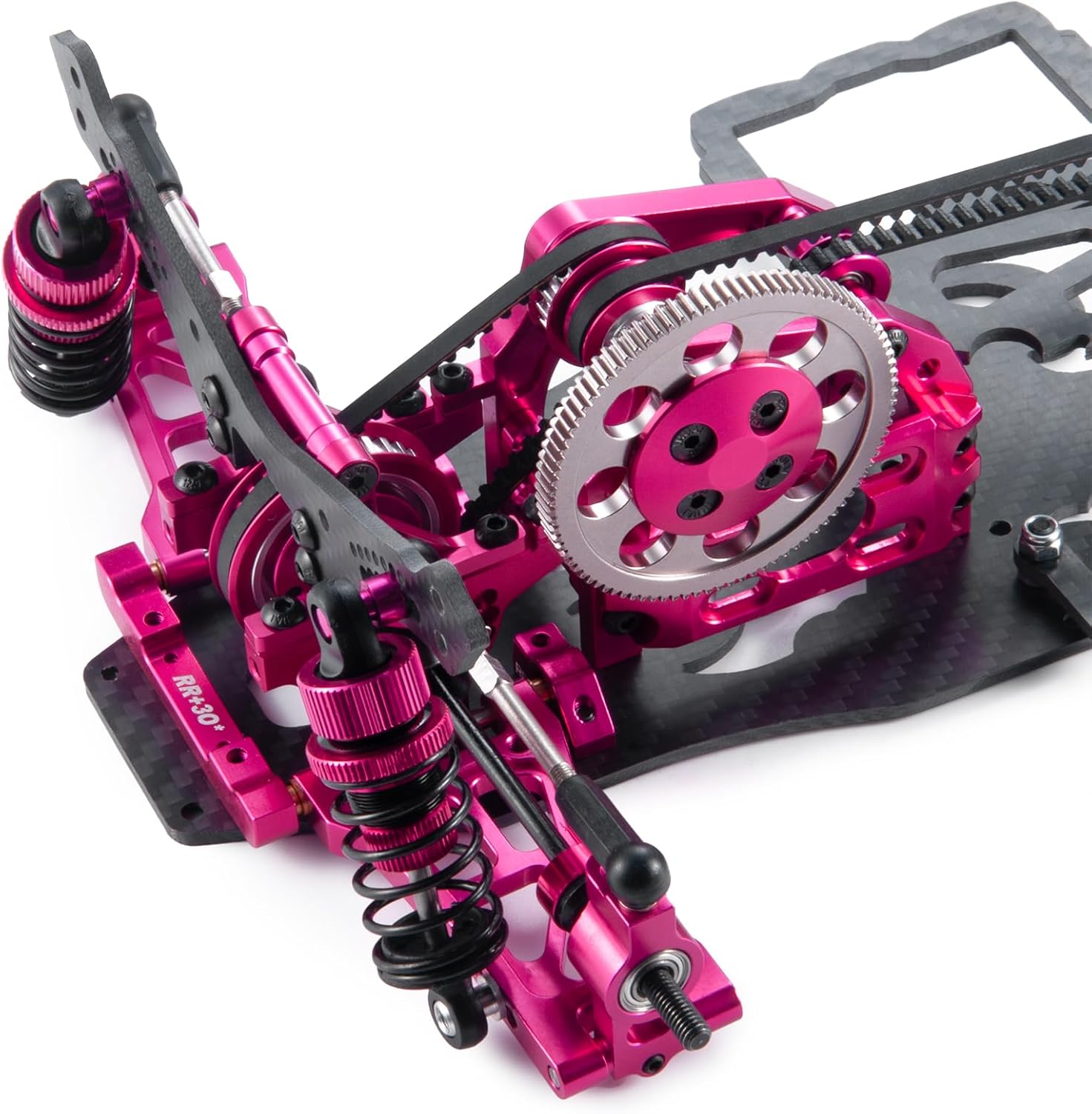 1/10 Alloy & Carbon AWD 4WD Drift Racing Car Frame Body Kit for Sakura D4 RC Road Drift Car Upgrade Parts