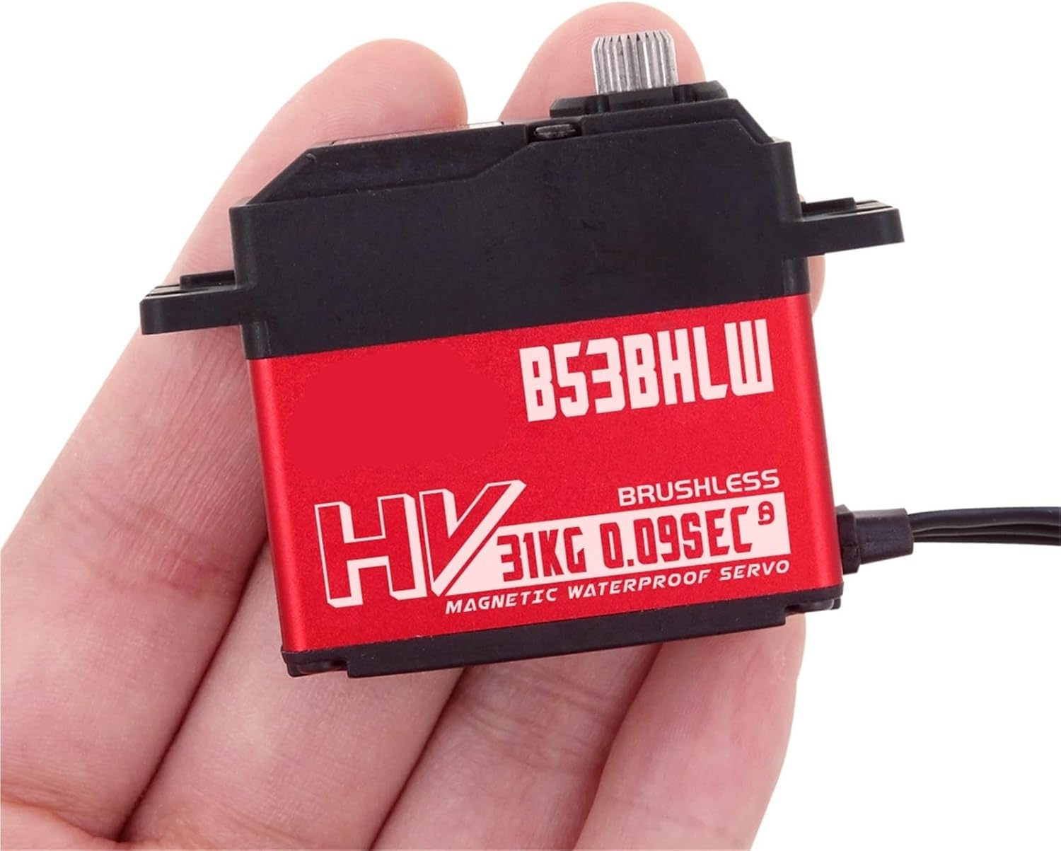 B53BHL V2 B53CHL V2 31KG 32KG Magnetic Coreless Torque Fast Speed Programmable Brushless Standard RC Servo 1Pcsa(B53CHL V2 32kg)