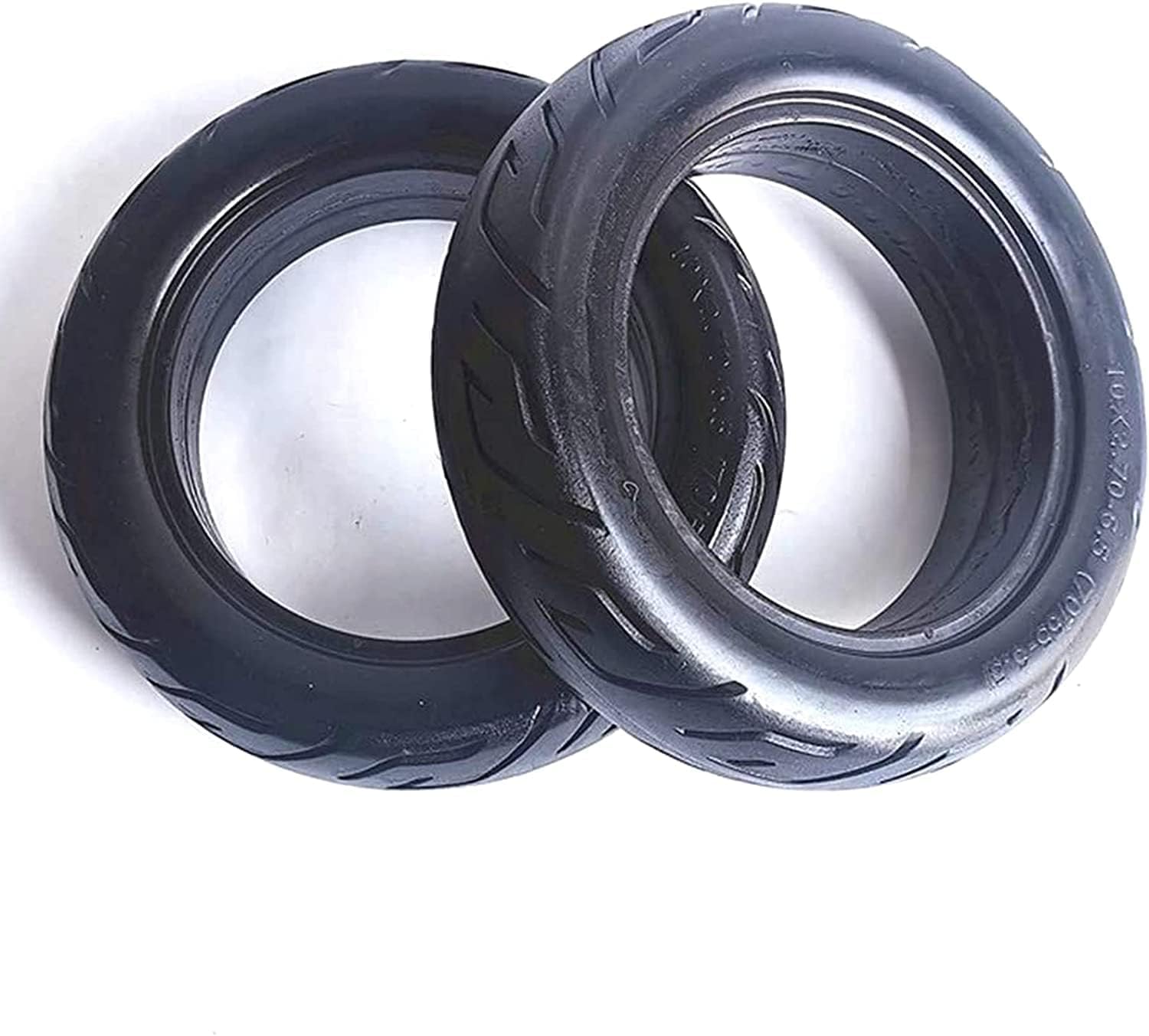 Wheels Electric Scooter Tires, Non-Slip Wear-Resistant Rubber, Maintenance-Free and Puncture-Proof Tire,Safe and Comfortable Tires On Tire Replacement