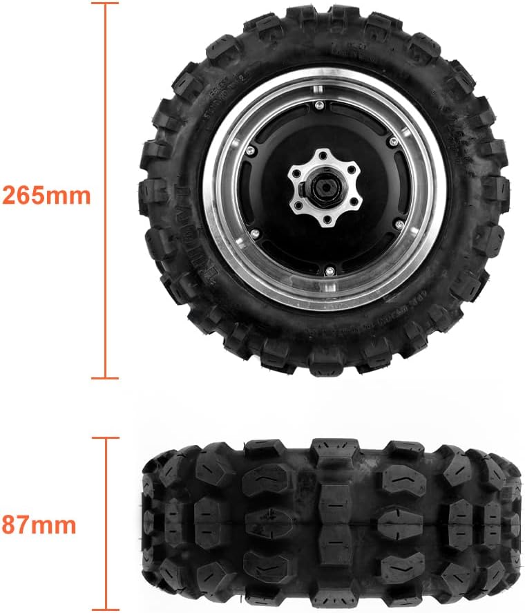 48V 1500W Scooter adult Hub Motor wheel with Scooter 11 inch Replacement Parts