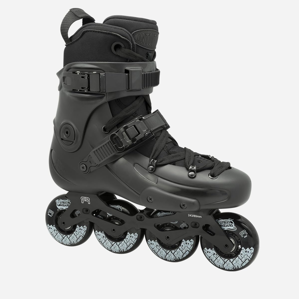FR1 80 Deluxe Skates Black 11.5-12.0 (45-46)