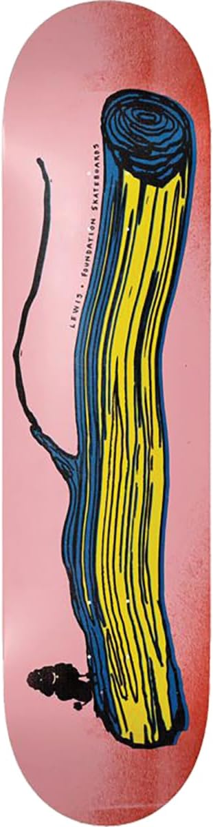 Fo​undation Lewis Log Deck 8.25 - Assembled AS Complete Skateboard