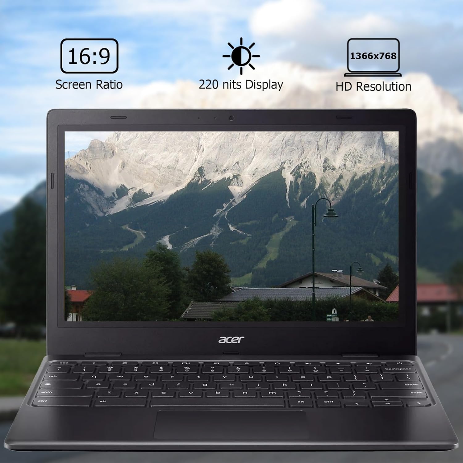 Acer Chromebook 311 Slim Light Business Laptop, 11.6