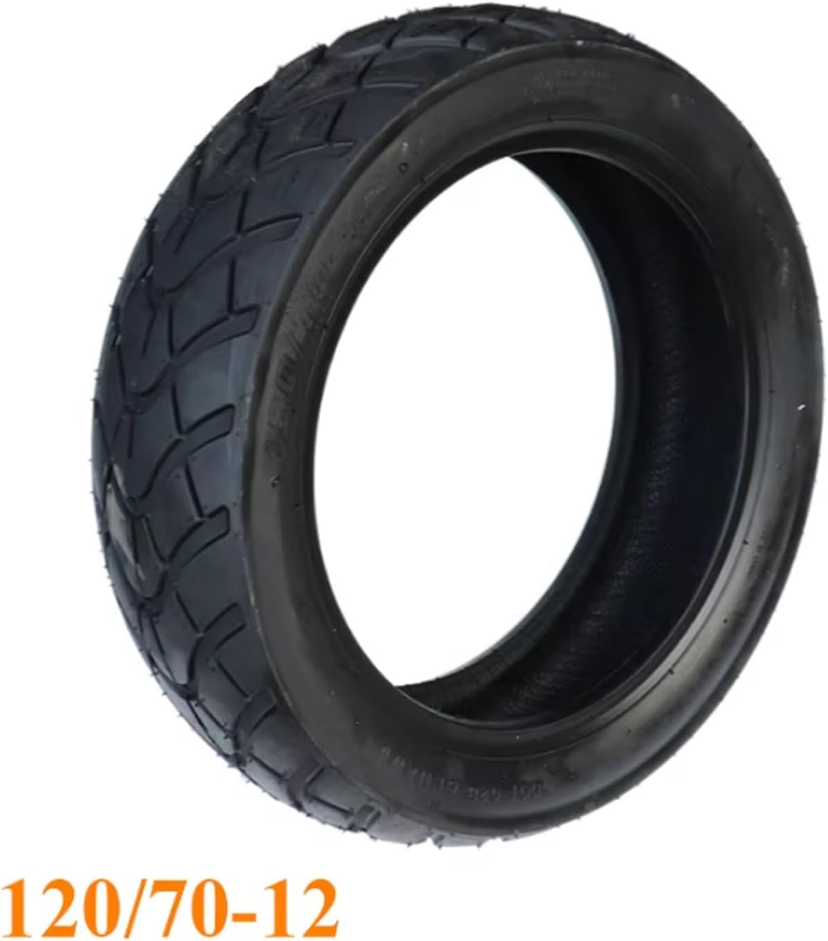 120/70-12 Performance Scooter Tire, Tubeless, Front & Rear, 4 Ply, Single Size, Fits 12 Inch Rim